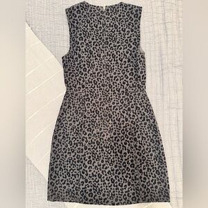 Zara Animal Print Sleeveless Dress, XS